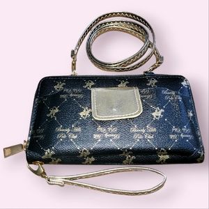 Beverly Hills Polo Club Wristlet/Crossbody/Wallet.
